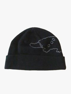 BIG DUCKBILLS BEANIE   ロゴ ニットキャップ  ( ブラック )   RSA-26208