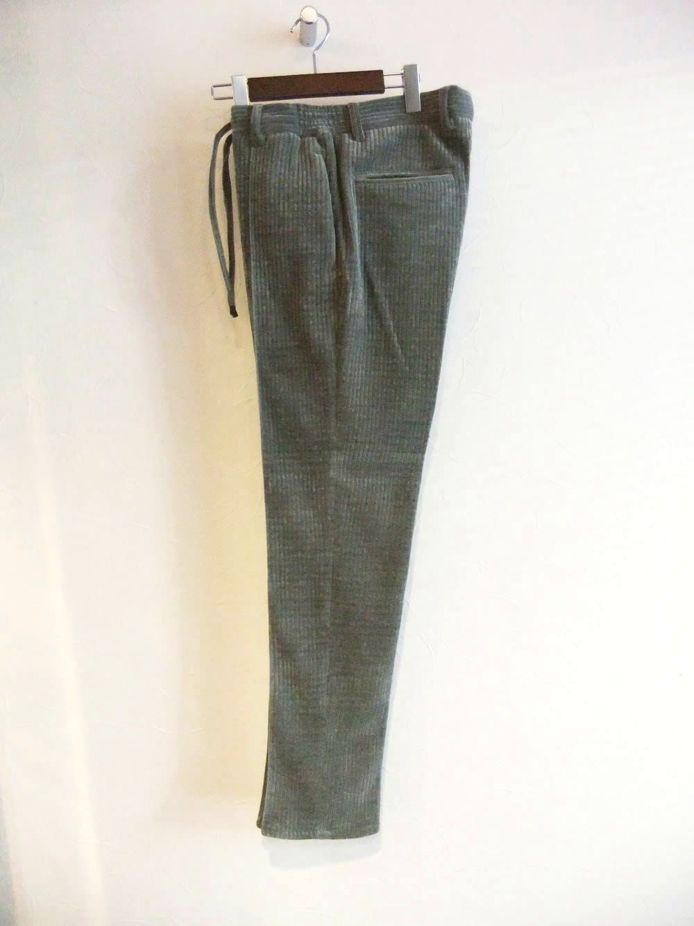 MASACCIO  太畝 コーデュロイ ニットジャージー   (ライトグリーン)   M1-A5765