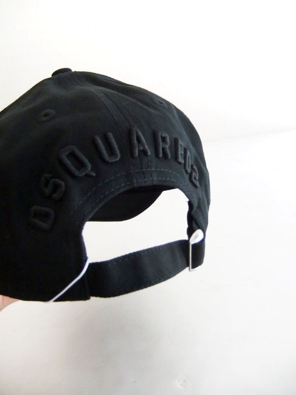 ICON BASEBALL CAP  ロゴ キャップ   S82BC4001 (ブラック×ブラック)