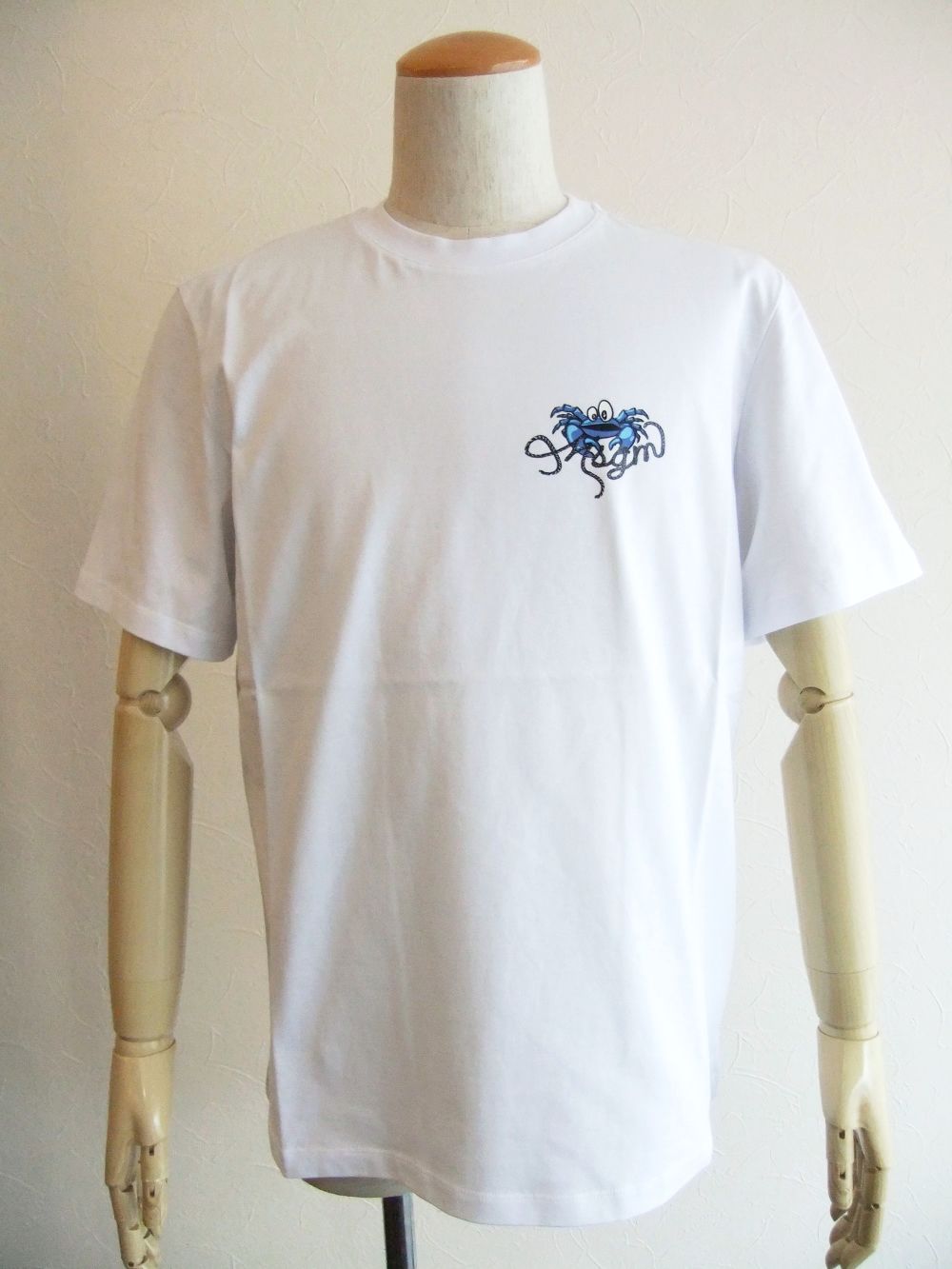 MSGM - MSGM MINI CRAB プリントTシャツ 3240MM109 | 4.444glad