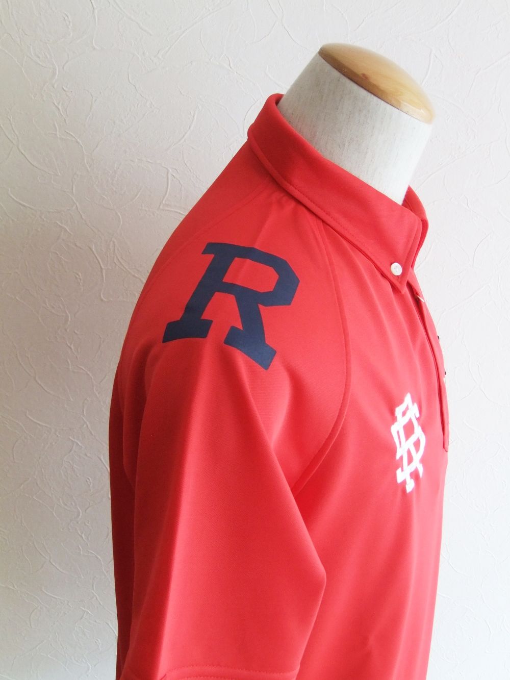 ATHLETIC POLO ( レッド )   半袖B.D.ポロ  RSM-21012
