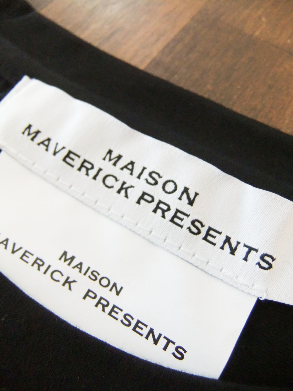 MAISON MAVERICK PRESENTS - ハート❤ モチーフ パッチ Tシャツ 