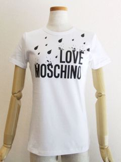 レインロゴ プリント Tシャツ   W4F731L-M3876