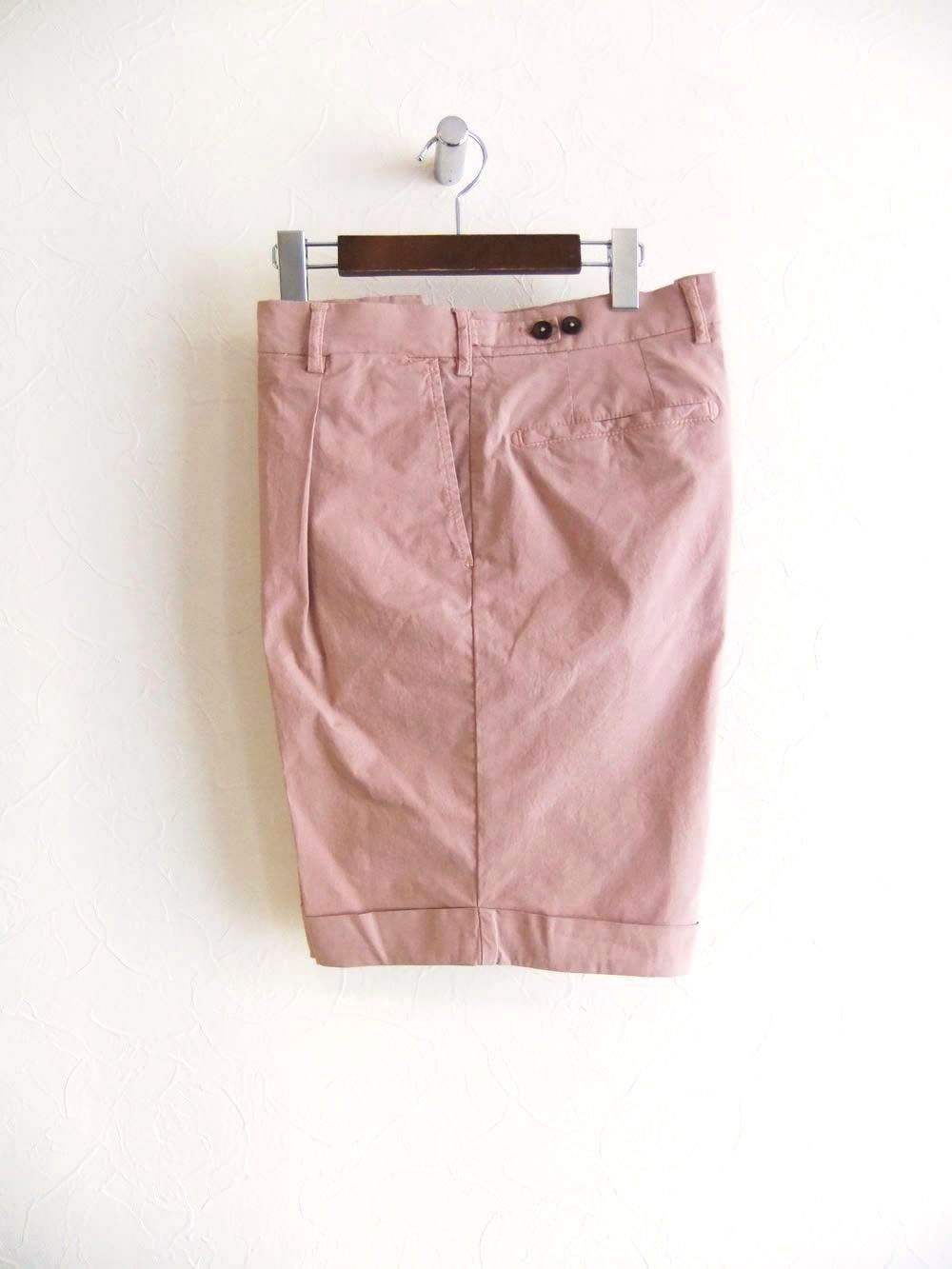 BERMUDA  1P-GD  ワンタック ハーフパンツ