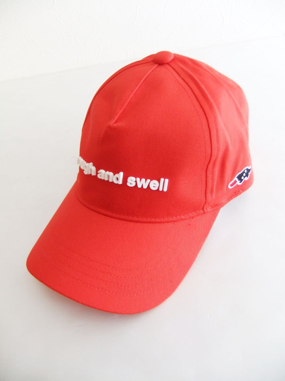 SIMPLE B.B. CAP  ( レッド )  ロゴ入りキャップ