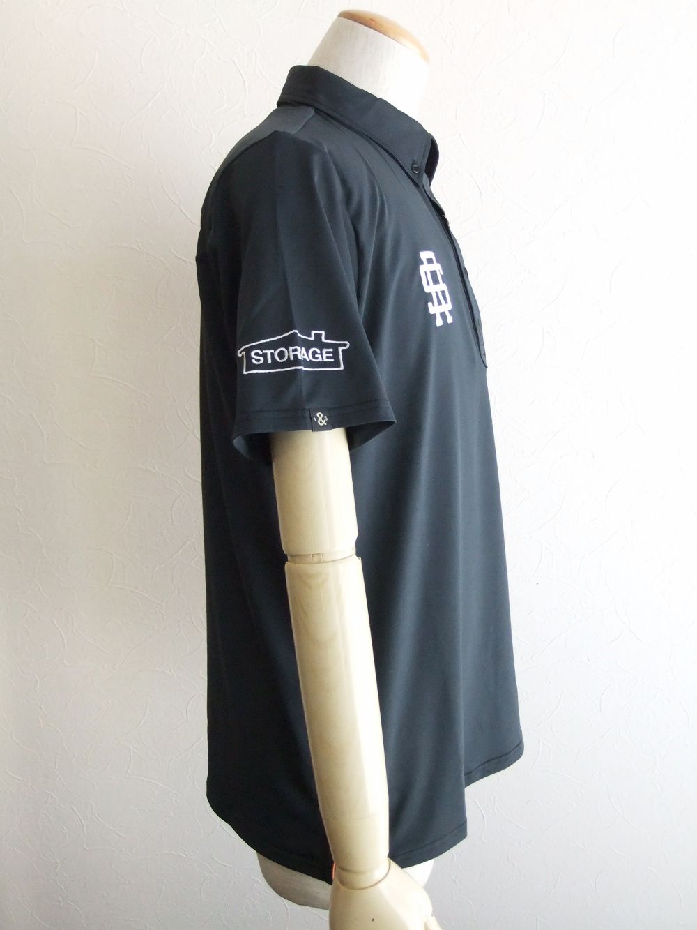 2022 TOUR POLO (ブラック)   半袖B.D.ポロ  RSM-22001