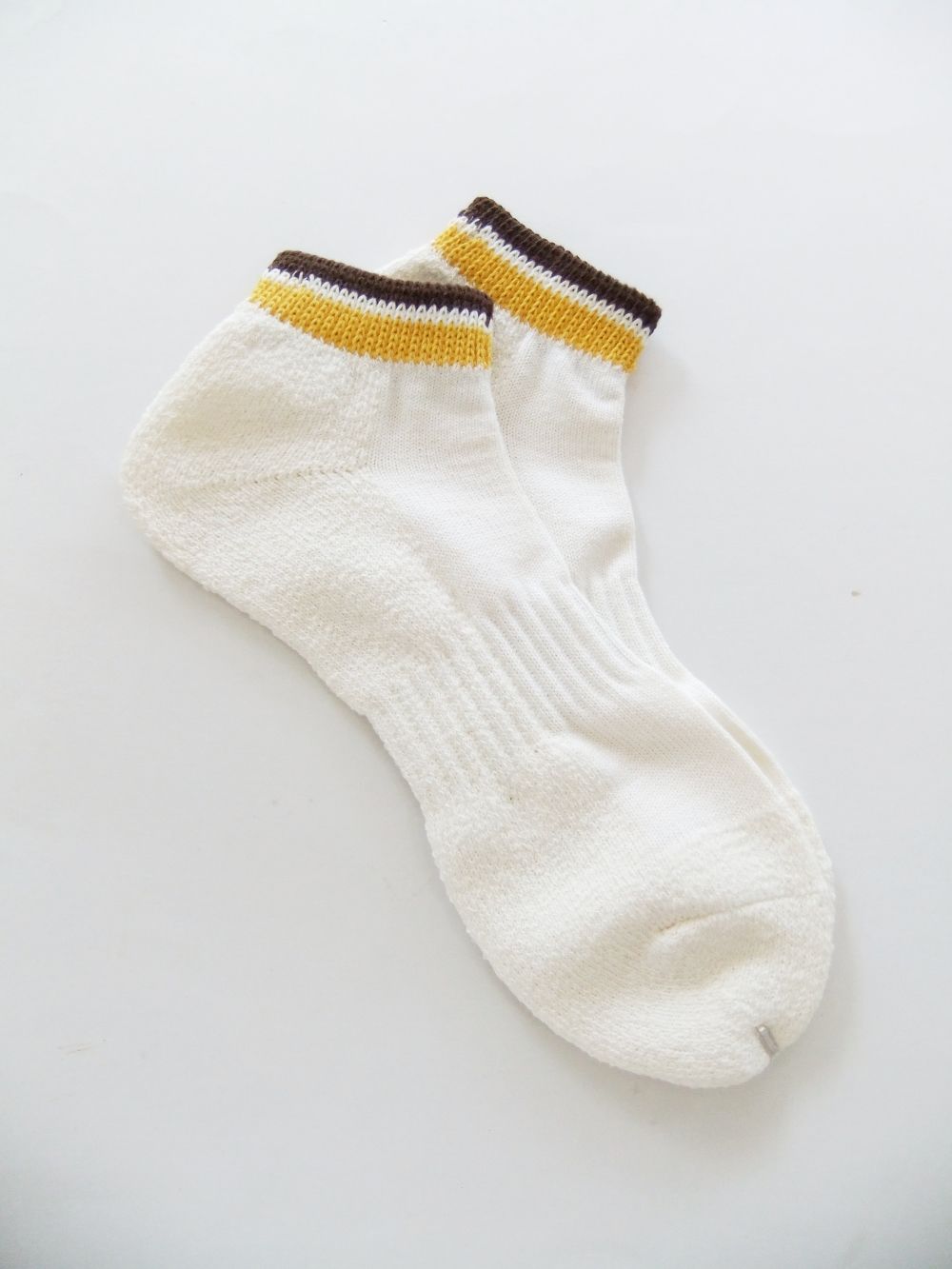 RS ANKLE SOCKS   リブソックス   ( イエロー )