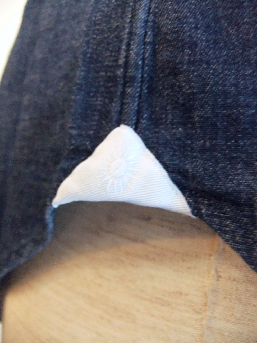 「WASHING DIVISION]  デニム シャツ 【SLIM FIT】   346600L84