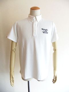 RS JACQUARD POLO   (ホワイト) 半袖ポロ  RSM-25012