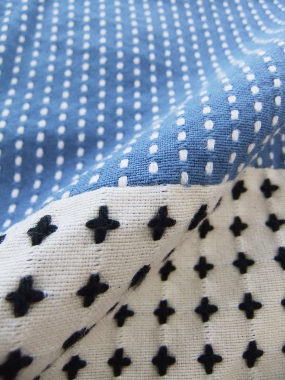 SASHICO SHORTS  (TYPE A)  刺し子織り ハーフパンツ   RSM-23071