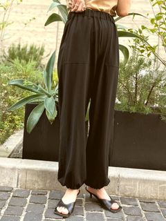 Mat Stretch Georgette Baker Pants  マット ストレッチ ジョーゼット パンツ   535607