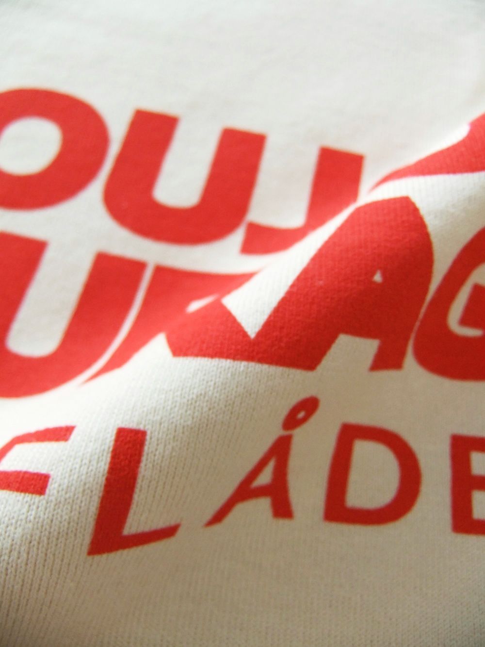 BLANC basque - 40/2 クラシック天竺 ロゴ プリント Tシャツ