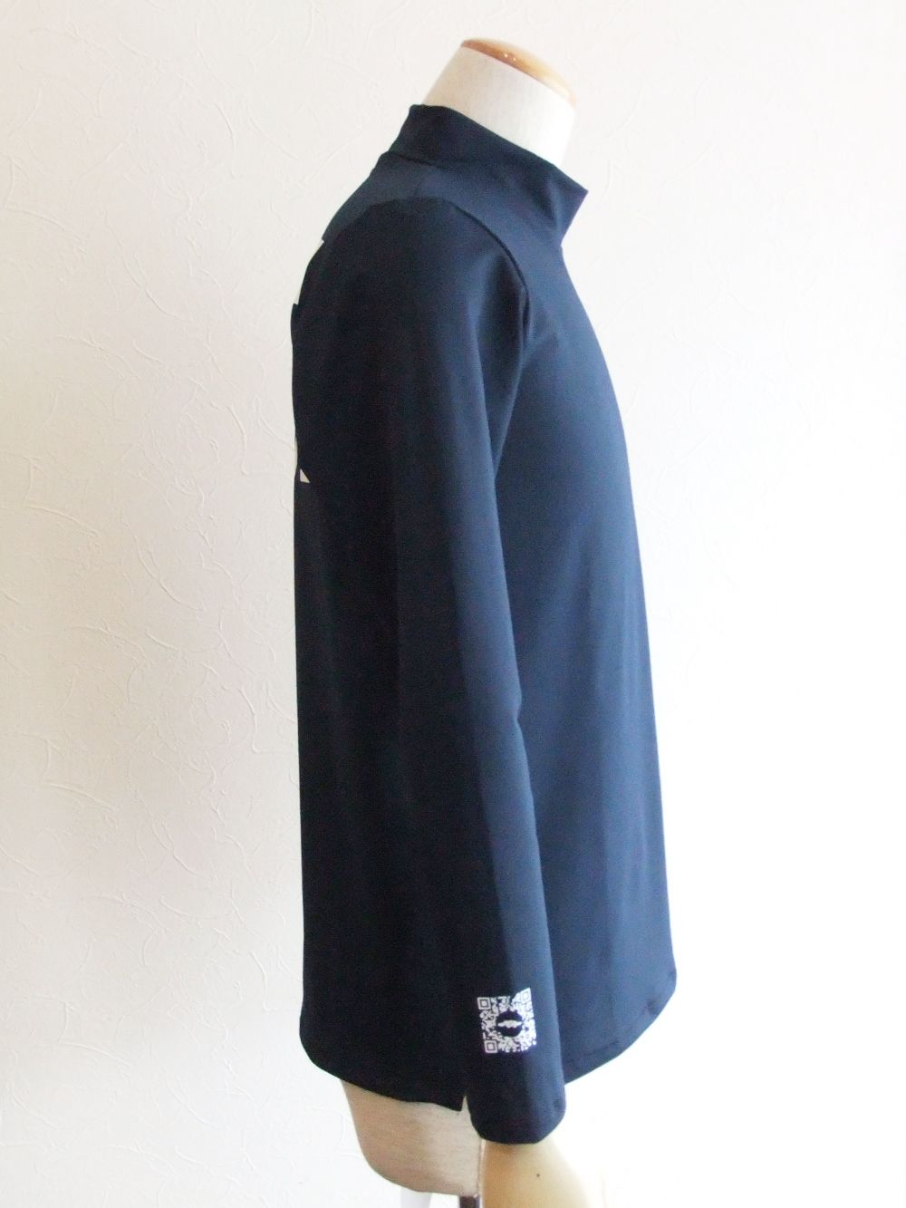 GOLF PEACE MOCK L.S  ( ネイビー )  モックネック 長袖ポロシャツ  RSM-21228