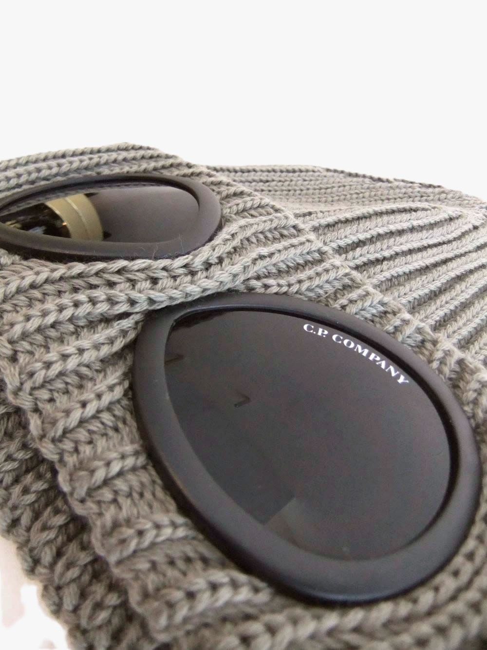 EXTRAFINE MERINO WOOL GOGGLE BEANIE ゴーグル ニット帽 (ダークグレー)