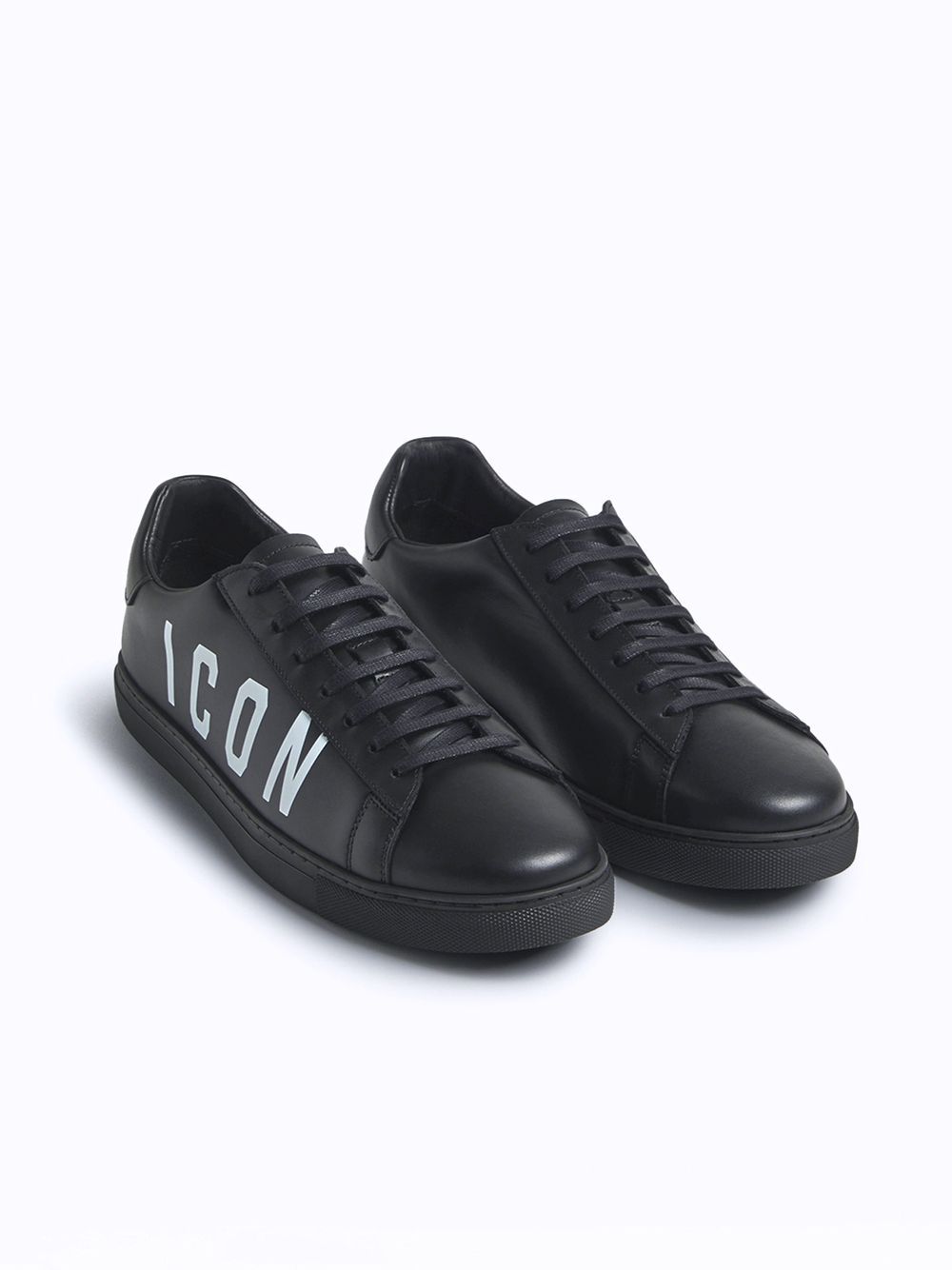 Icon New Tennis Sneakers  ロゴ レザースニーカー