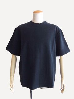 IF TEE  ミニ裏毛 クルーネック 半袖Tシャツ ( ネイビー )