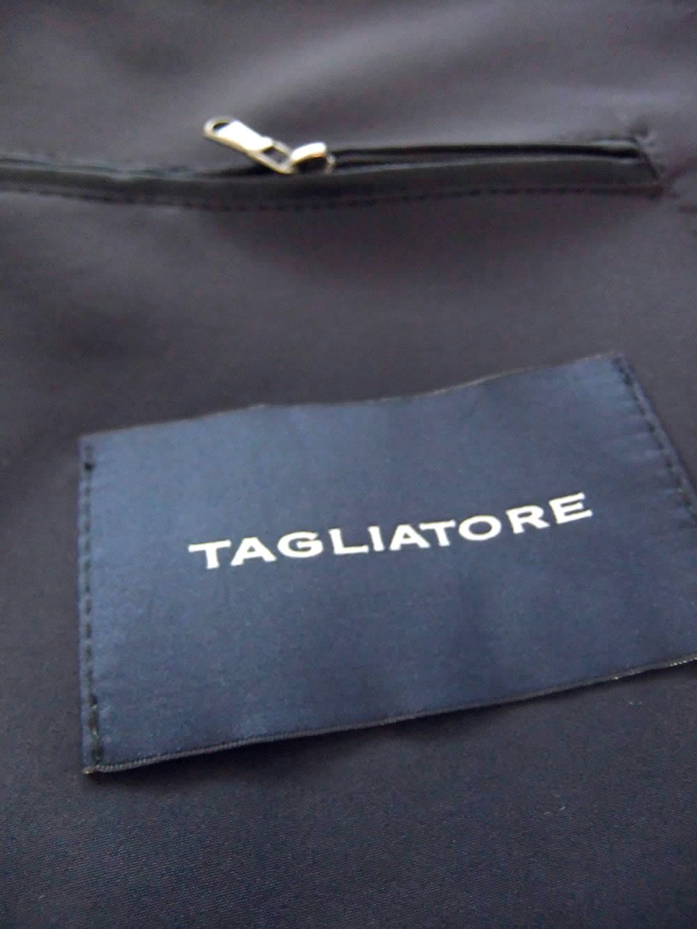 SALOMON  (ネイビー) ナイロンストレッチ バルカラーコート