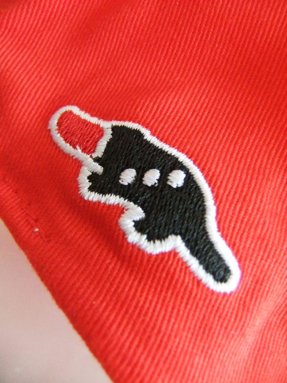 SIMPLE B.B. CAP  ( レッド )  ロゴ入りキャップ