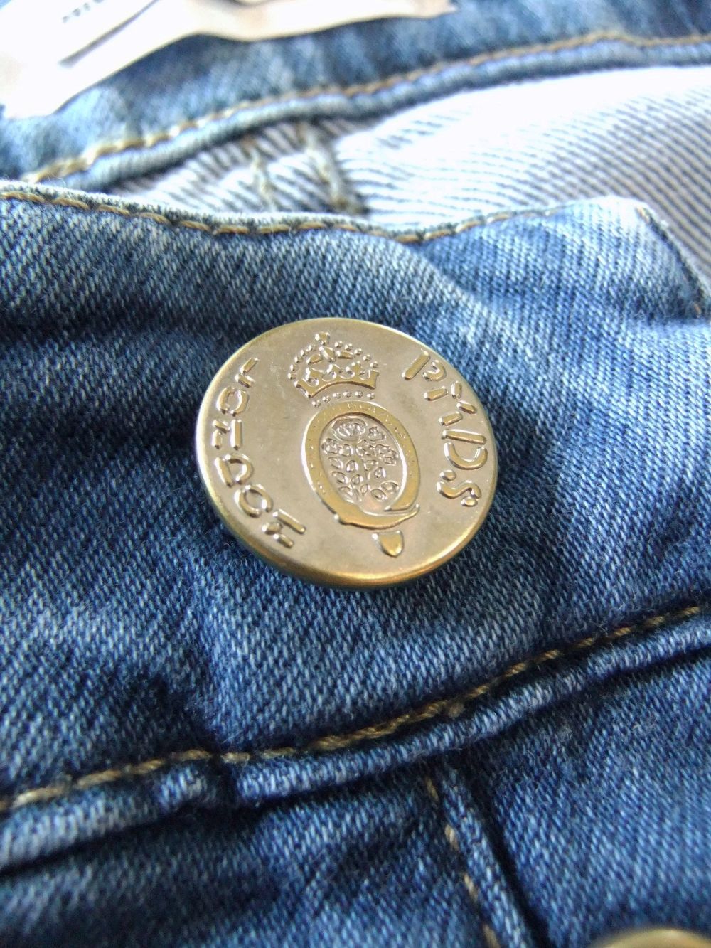 ジャージーダメージハーフデニム  BARRET  JERSEY EASY HALF DENIM PANT