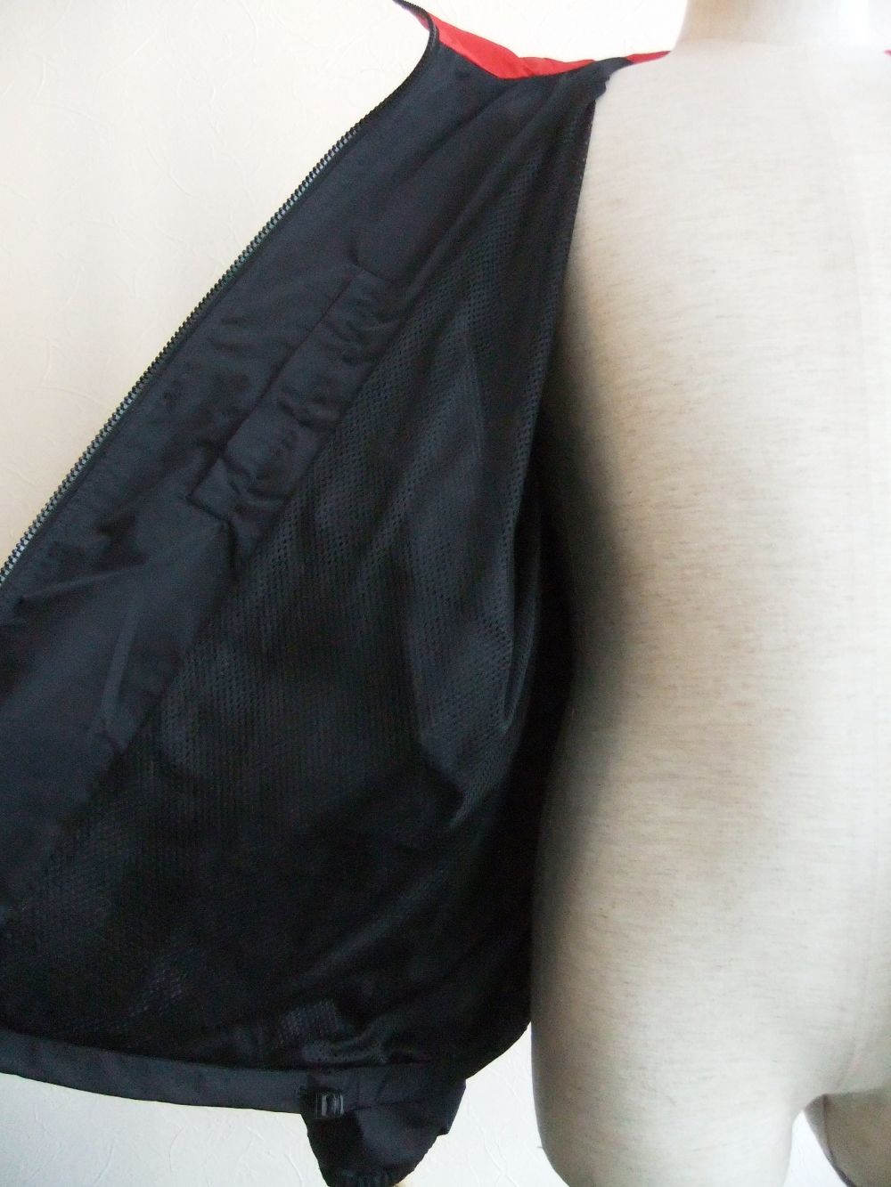 ロゴ ナイロン ZIP ブルゾン