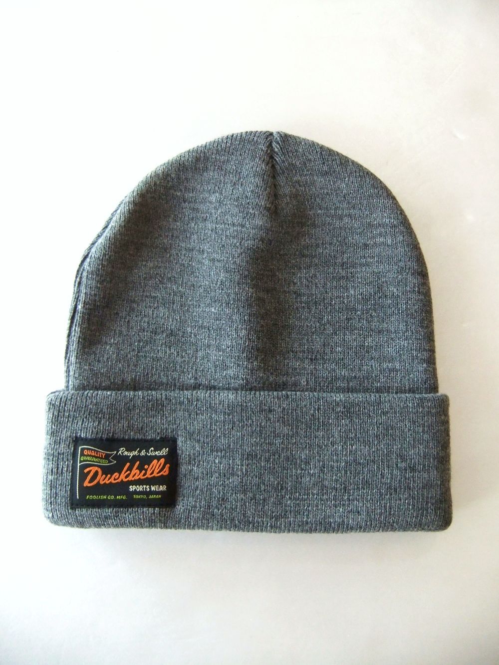 OXFORD BEANIE   (グレー)  ロゴニットキャップ    RSA-22204