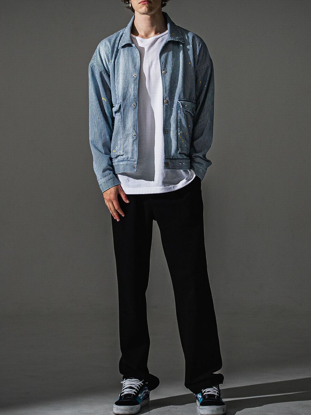 LDENIM AG FLIGHT JK    ヒッコリーデニムジャケット