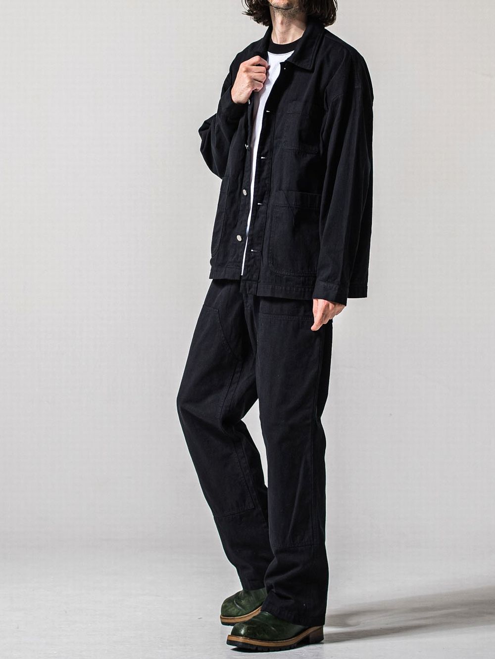 RC CAVER ALL   ライトデニムカーバーオールジャケット