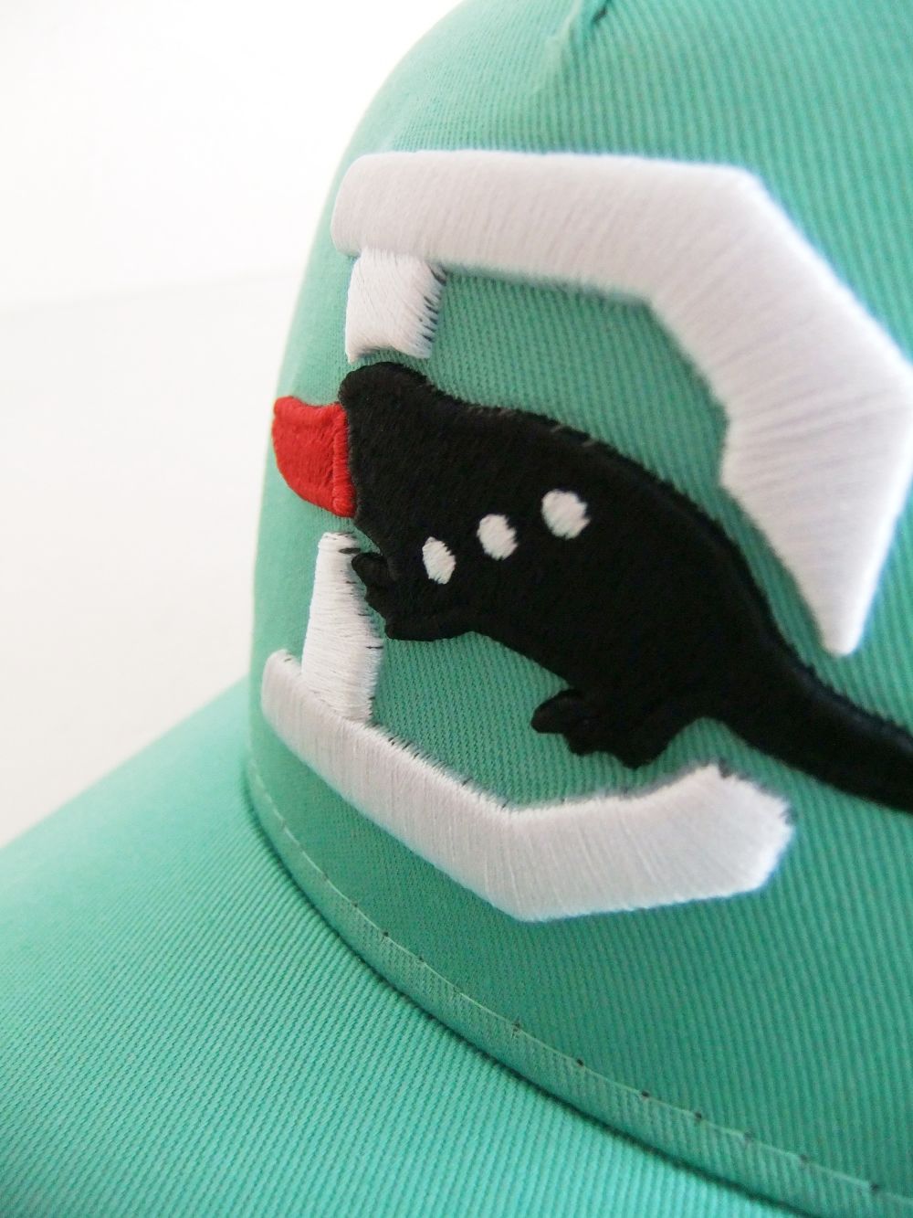 BIG D MESH CAP (グリーン) ロゴ入りキャップ RSA-23006
