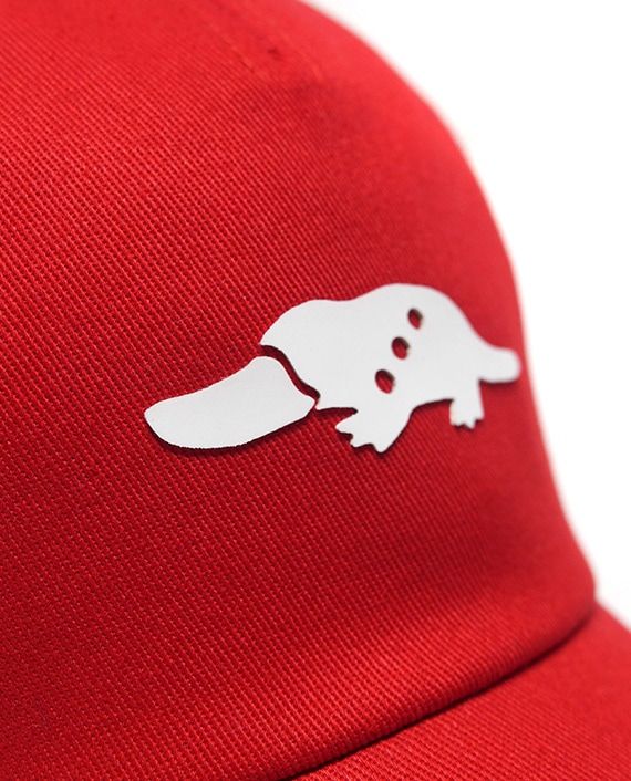 SOLID TOUR CAP (レッド)   ロゴ入りキャップ    RSA-25002