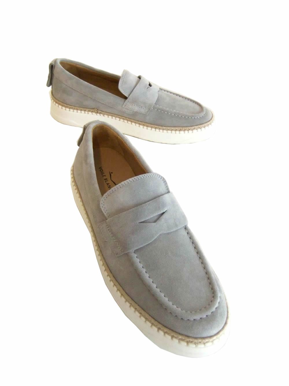 LAYTON MOK   スウェード レザー ローファー