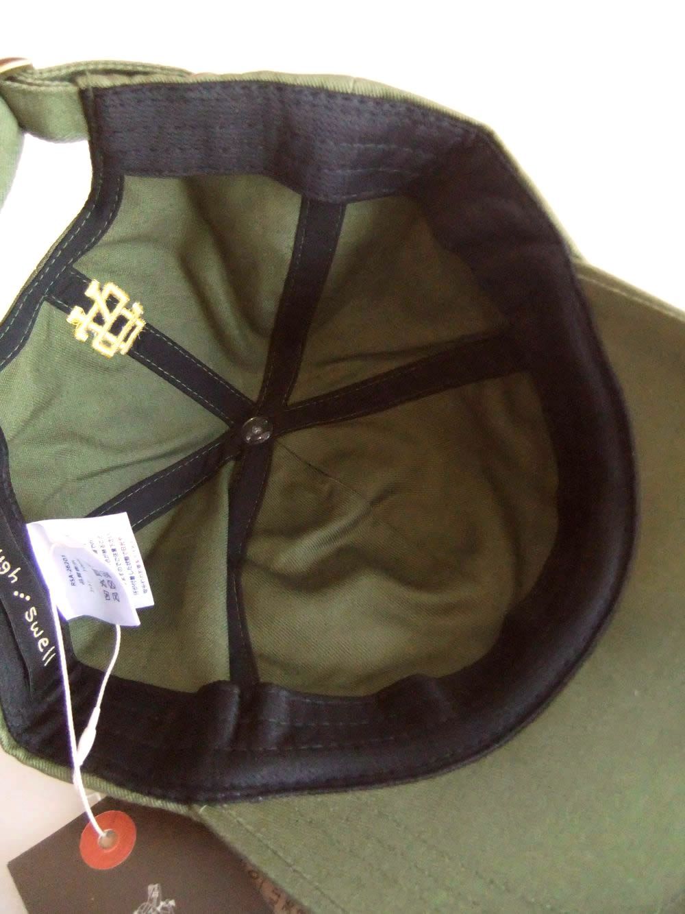 WEIRD TOUR CAP (オリーブ)   ロゴ入りキャップ    RSA-26201