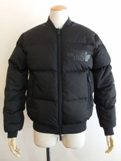 BOMBER JACKET ダウンブルゾン    S74AM1088 (ブラック)