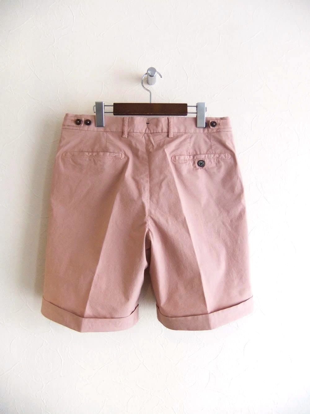 BERMUDA  1P-GD  ワンタック ハーフパンツ