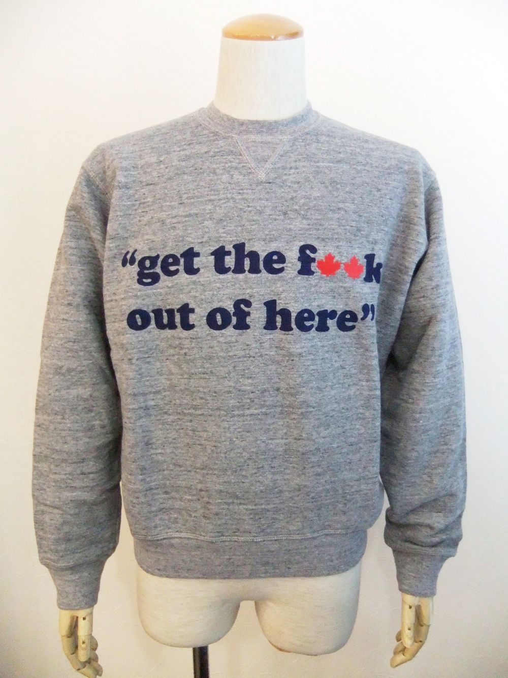 GTFO COOL SWEATSHIRT  ロゴ スウェットシャツ   S71GU0543