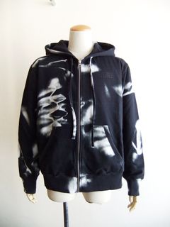《MM➅》 Maison Margiela   PRINT ZIP HOODIE  プリント ジップアップ フーディ
