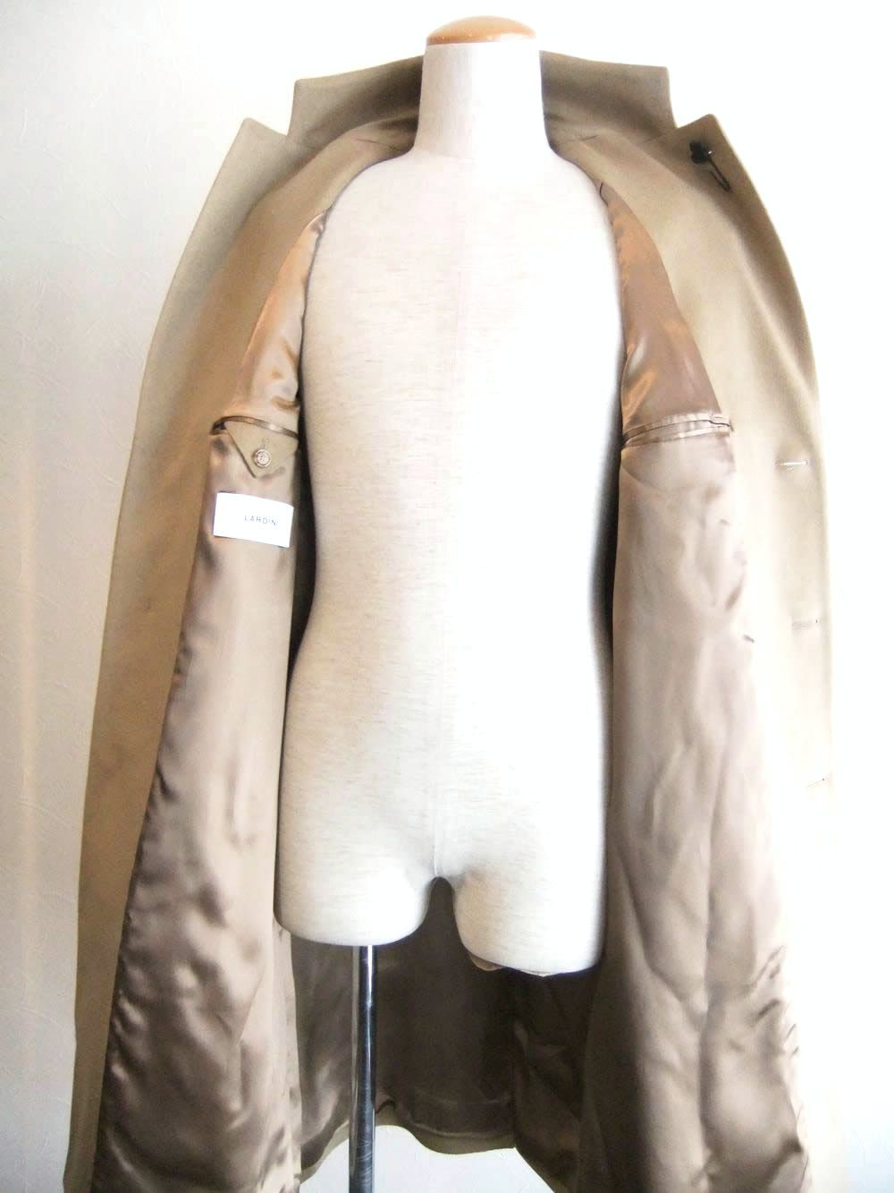 ウール シングル チェスター コート