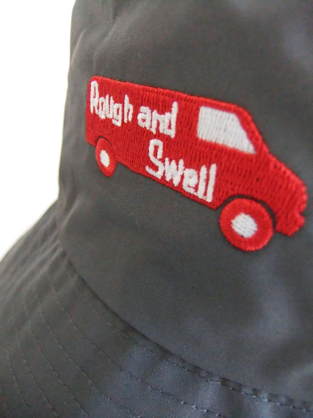 RED BUS HAT   (チャコールグレー)  ロゴ入り ハット    RSA-26009