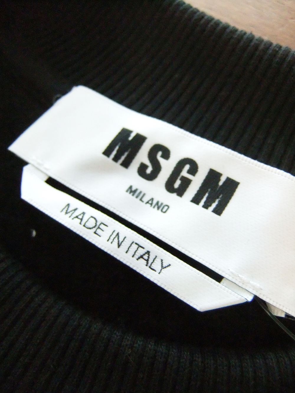 MSGM - 《LADIES》 ラインストーン ロゴ スウェットトレーナー