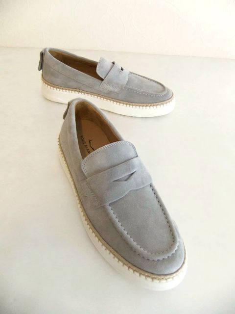 LAYTON MOK   スウェード レザー ローファー