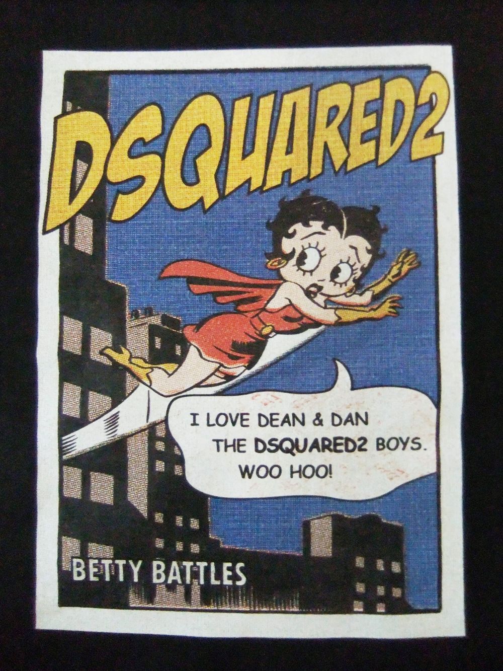 BETTY BOOP REGULAR FIT HOODIE SWEATSHIRT  ロゴ スウェット パーカー   S74GU0786