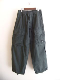 CARGO PANT IN MICROREPS PEACHED   ナイロン カーゴパンツ