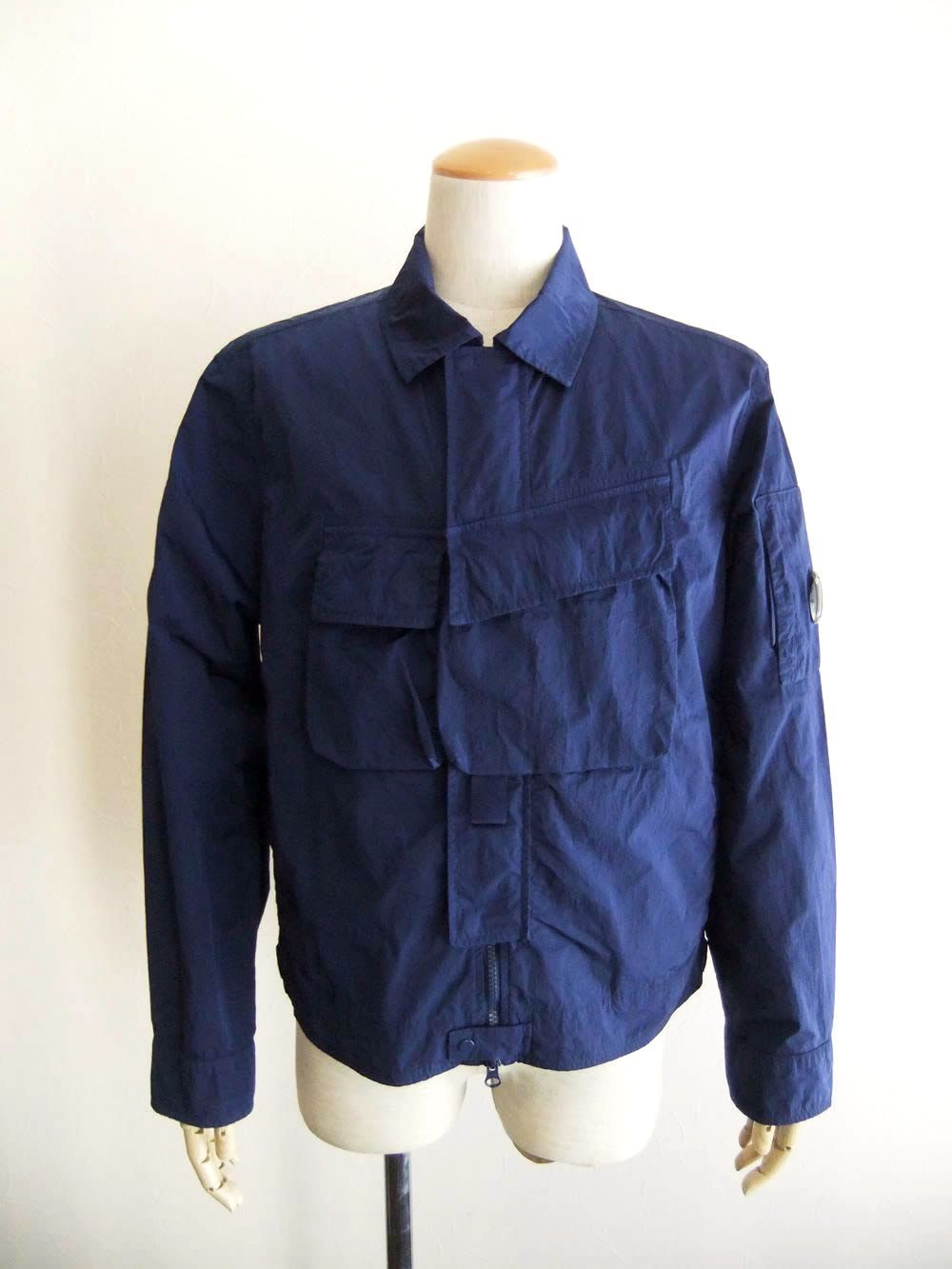 HEAVY CHROME-R ZIPPED LENS OVERSHIRT   ジップアップ オーバーシャツ