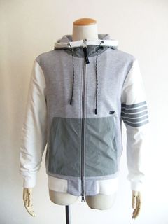 KITI   LINE  ZIP UP 切替パーカー