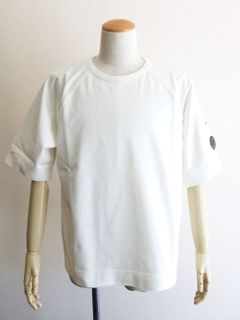 HEAVYJERSEYMIXEDSHORT SLEEVESWEATSHIRT (ホワイト)  半袖ジャージーTシャツ