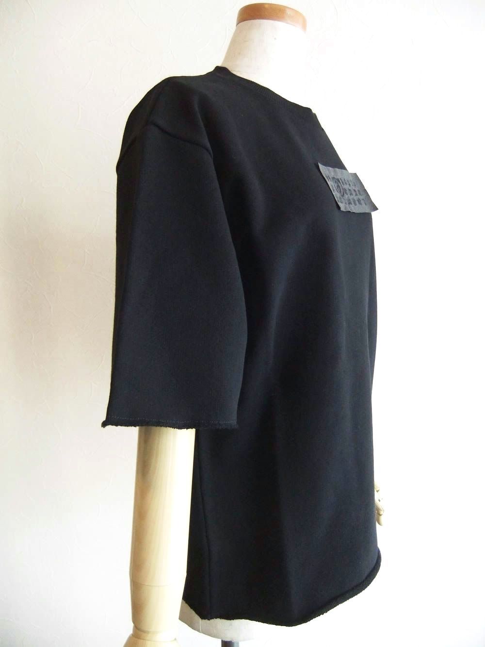 【レディース】MM⑥ MAISON MARGIELA     シグネチャー ミニ裏毛 Tシャツ