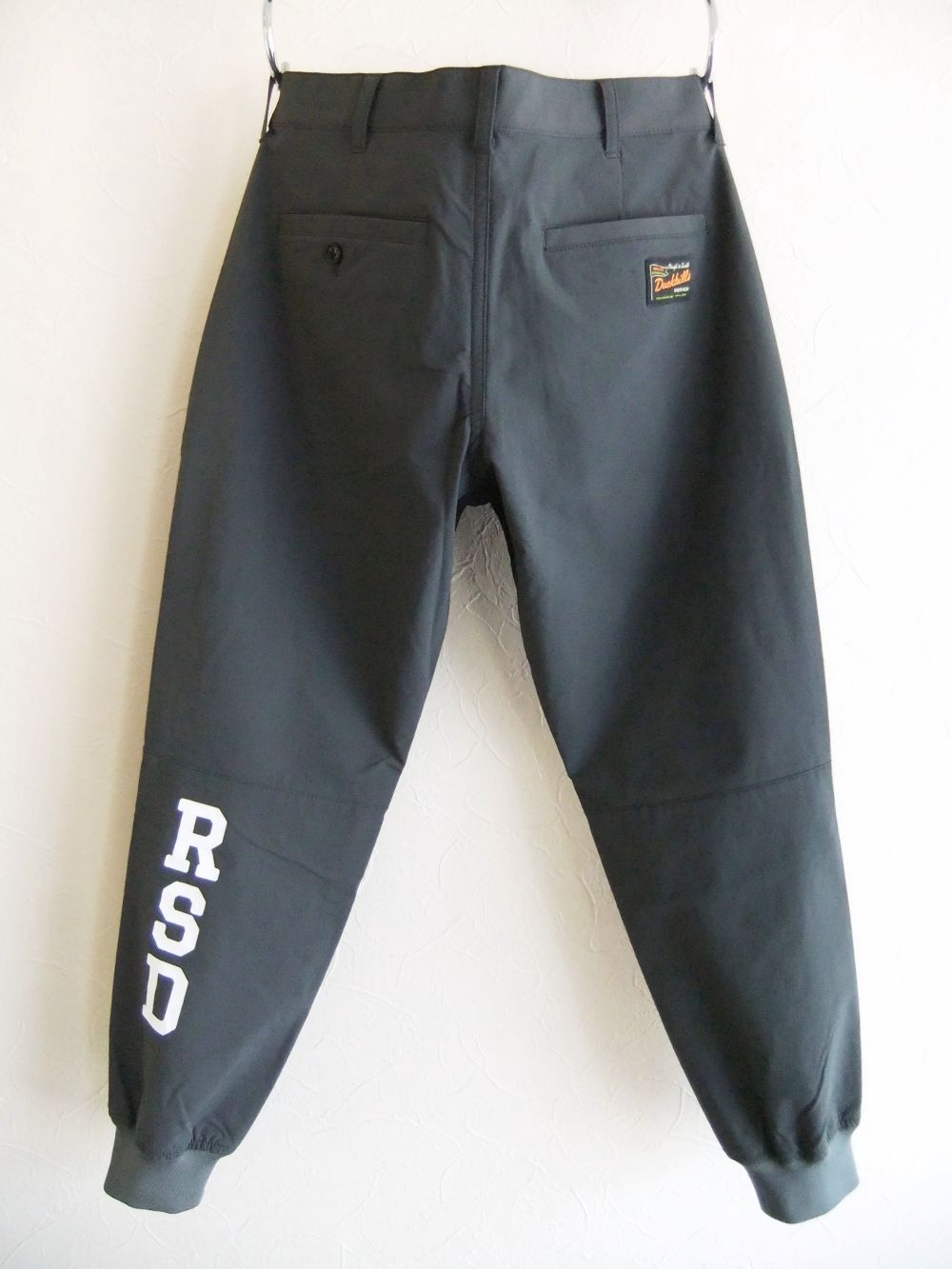SASUKE PANTS (チャコールグレー) リブ ナイロン 4WAY ストレッチ パンツ   RSM-22272