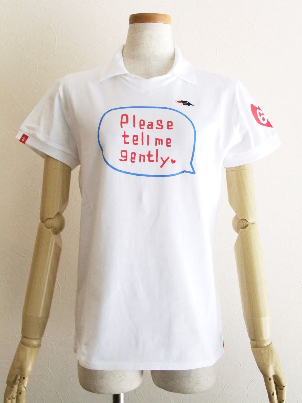 【LADIES】CHATTY SKIPPER W.  (ホワイト)   半袖スキッパーポロ  RSL-21009
