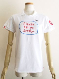 【LADIES】CHATTY SKIPPER W.  (ホワイト)   半袖スキッパーポロ  RSL-21009