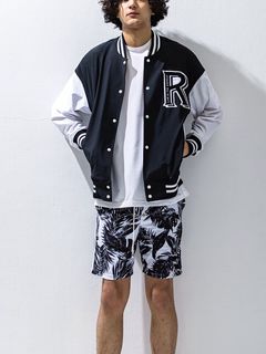 RUSH OVER VARSITY  JACKET    ラッシュガード スタジアム ジャンパー
