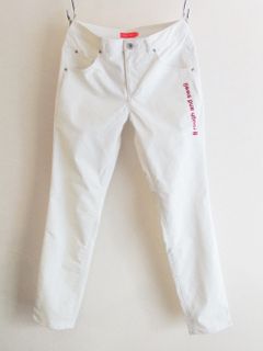 【LADIES】  EARTH TOUR 5 POCKETS W.  (ホワイト)  ストレッチパンツ  RSL-22027